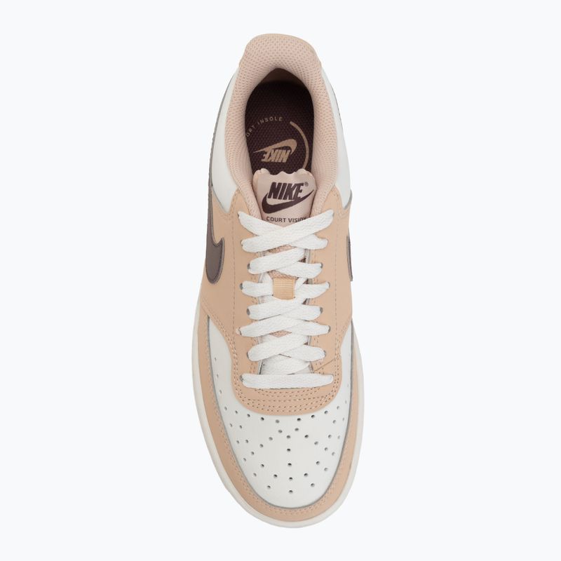 Buty damskie Nike Court Vision Low shimmer/tattoo/sail 5