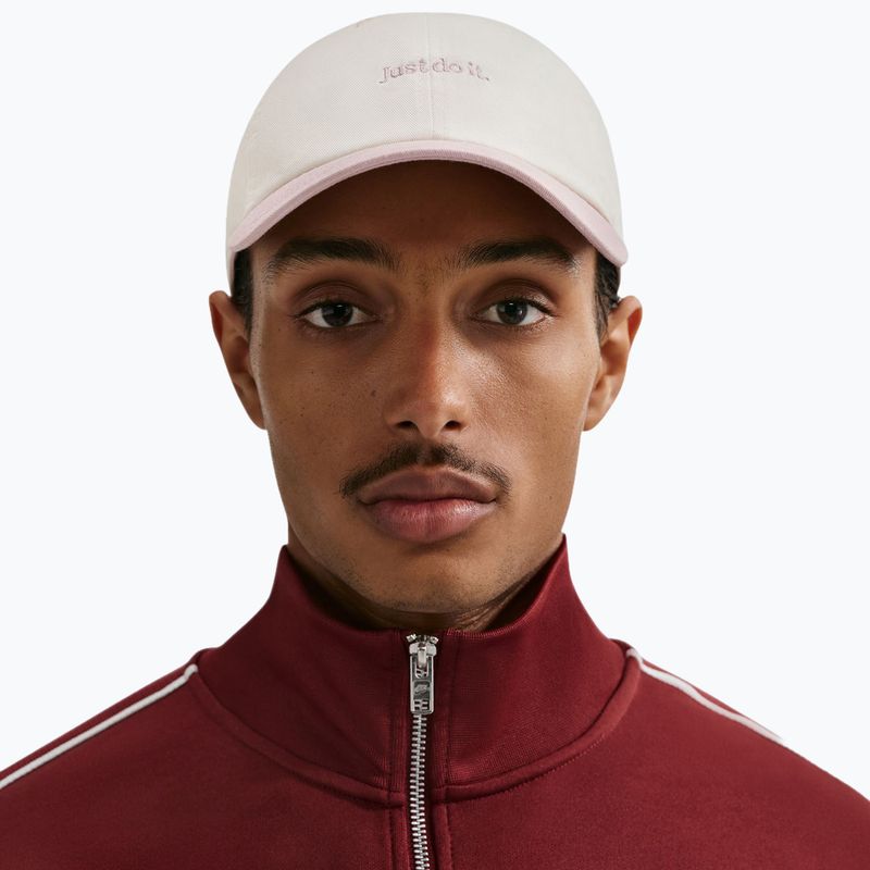 Czapka z daszkiem Nike Club Unstructured JDI sail/particle rose/particle rose 5