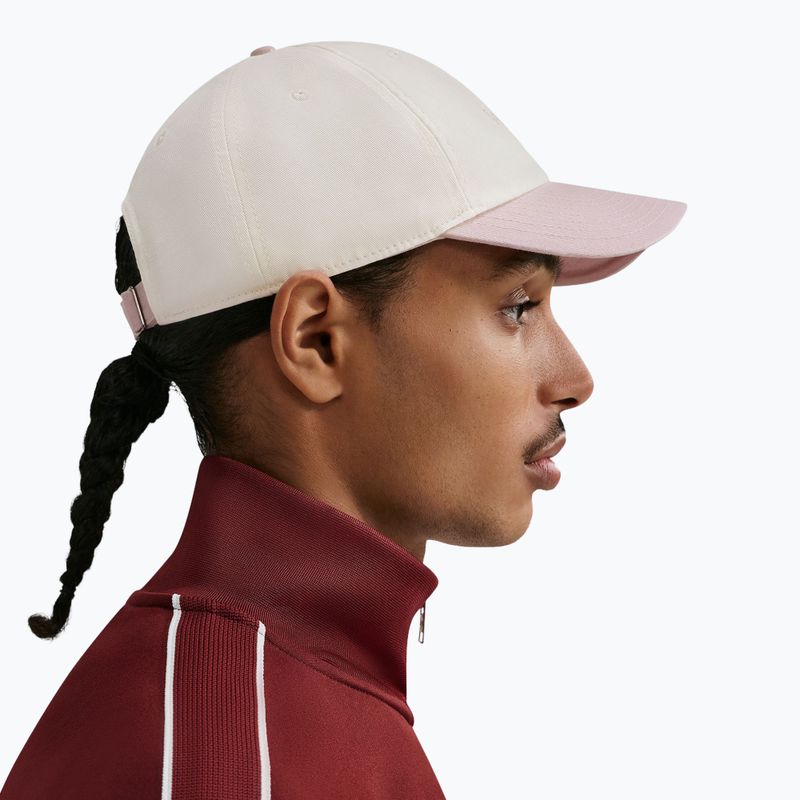 Czapka z daszkiem Nike Club Unstructured JDI sail/particle rose/particle rose 7