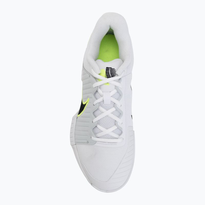 Buty do tenisa męskie Nike GP Challenge Pro white/pure platinum/volt/black 5