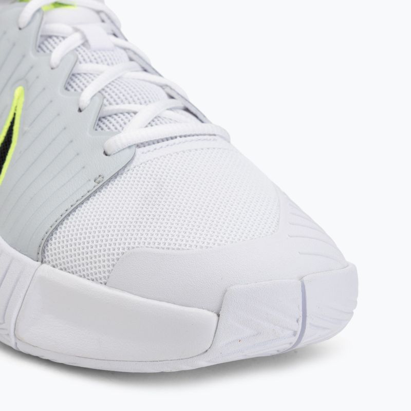 Buty do tenisa męskie Nike GP Challenge Pro white/pure platinum/volt/black 7