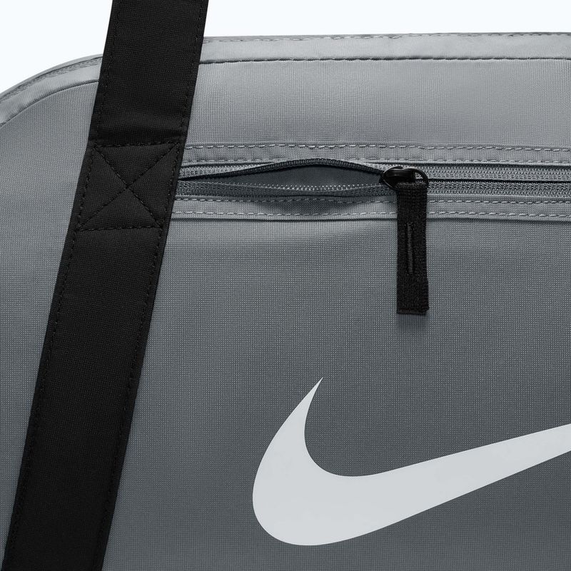 Torba treningowa damska Nike Gym Club 24 l smoke grey/black/white 7