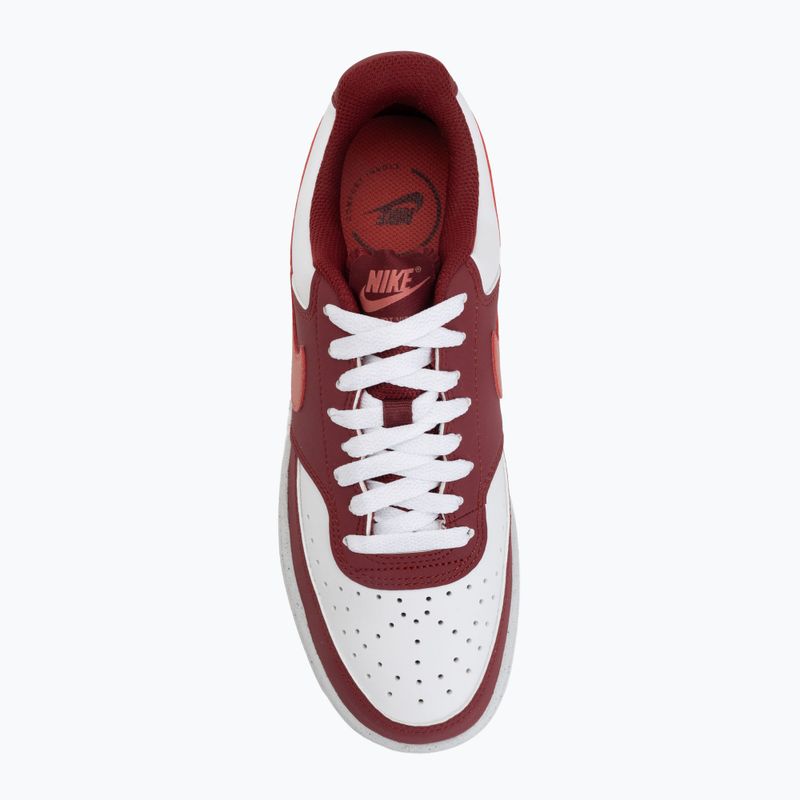 Buty damskie Nike Court Vision Low team red/white/adobe 5
