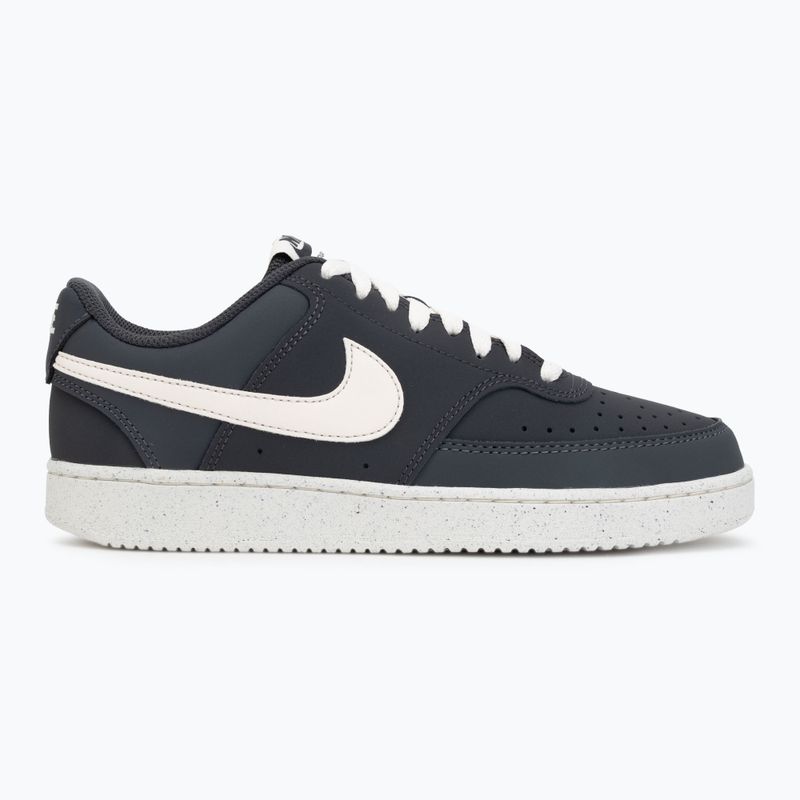 Buty męskie Nike Court Vision Low Premium anthracite/pale ivory 2
