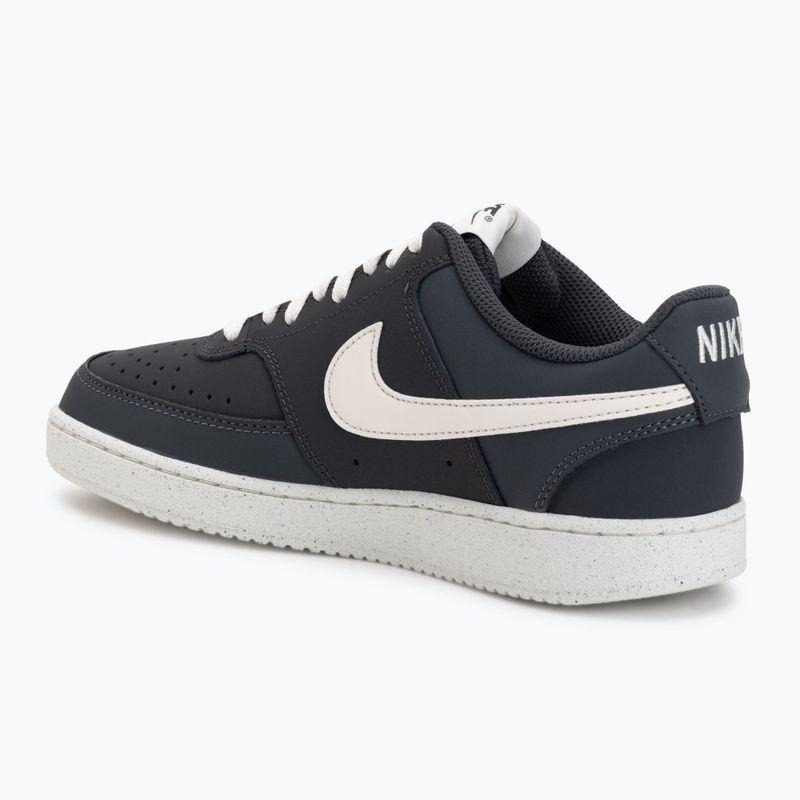 Buty męskie Nike Court Vision Low Premium anthracite/pale ivory 3