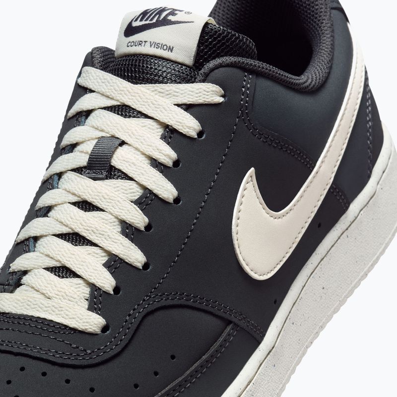 Buty męskie Nike Court Vision Low Premium anthracite/pale ivory 8