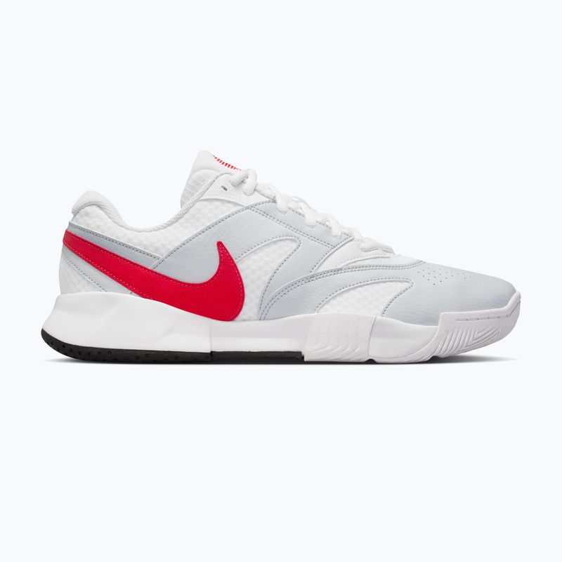Buty męskie Nike Court Lite 4 white/pure platinum/light crimson