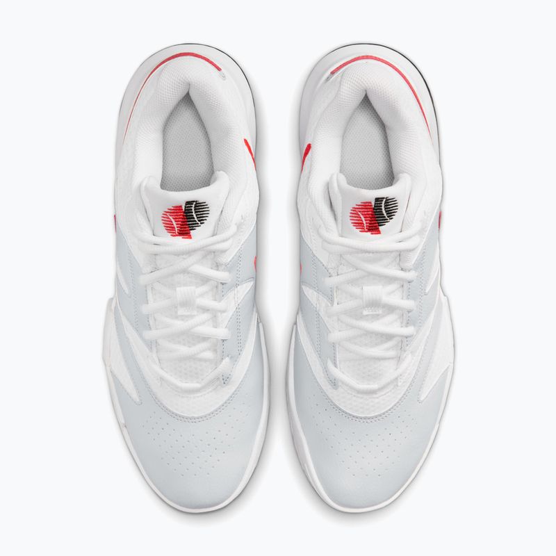Buty męskie Nike Court Lite 4 white/pure platinum/light crimson 5