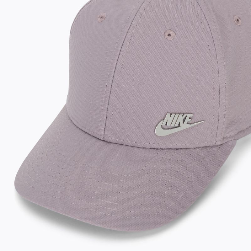 Czapka z daszkiem Nike Dri-Fit Club light violet ore/metallic silver 3