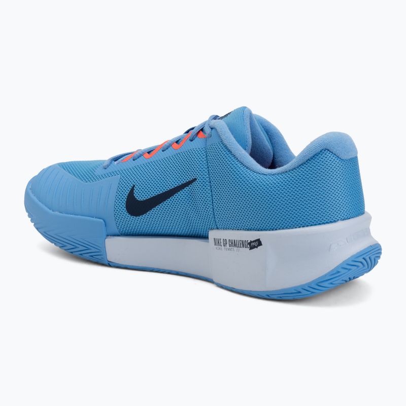 Buty do tenisa męskie Nike GP Challenge Pro university blue/ white/midnight navy 3