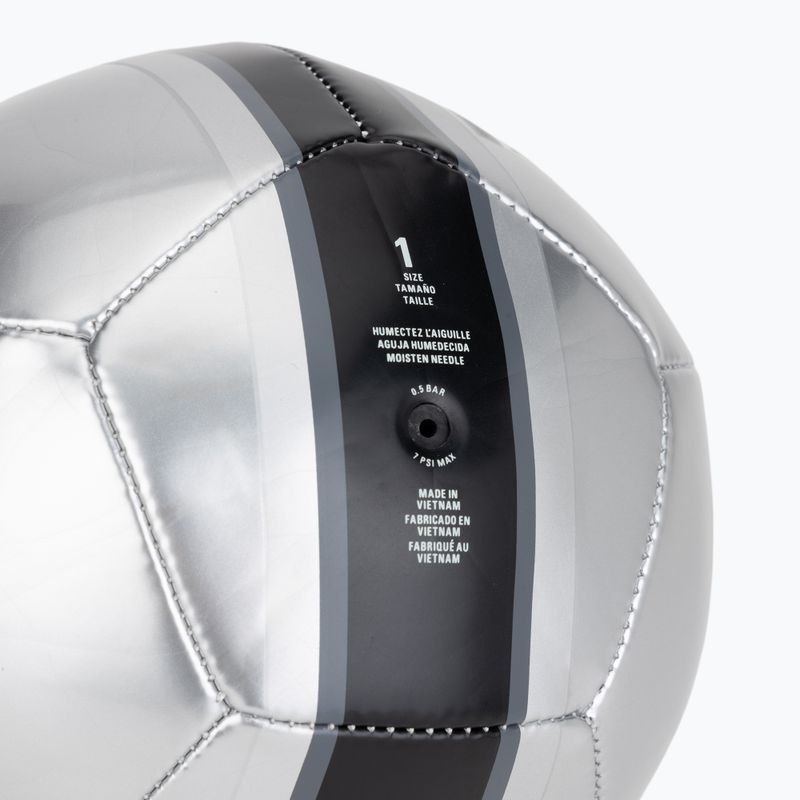 Piłka do piłki nożnej Nike Skills Total 90 metallic silver/black/black rozmiar 1 3