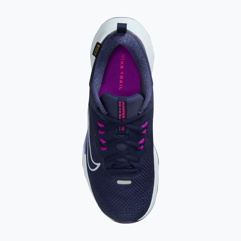 Buty do biegania damskie Nike Juniper Trail 2 GORE-TEX midnight navy/sapphire/glacier blue 4