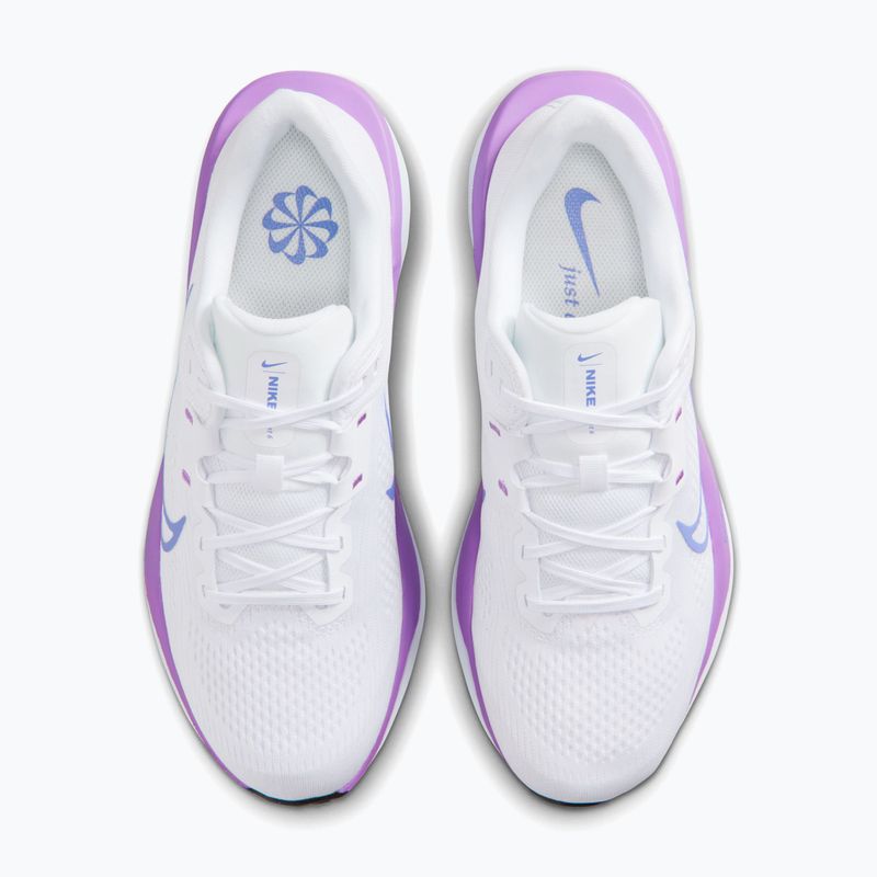 Buty do biegania damskie Nike Quest 6 white/black/bright violet/sapphire 5