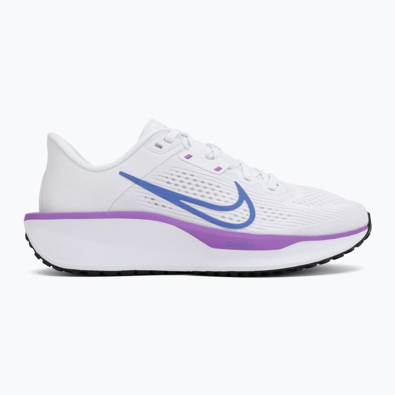 Buty do biegania damskie Nike Quest 6 white/black/bright violet/sapphire 2