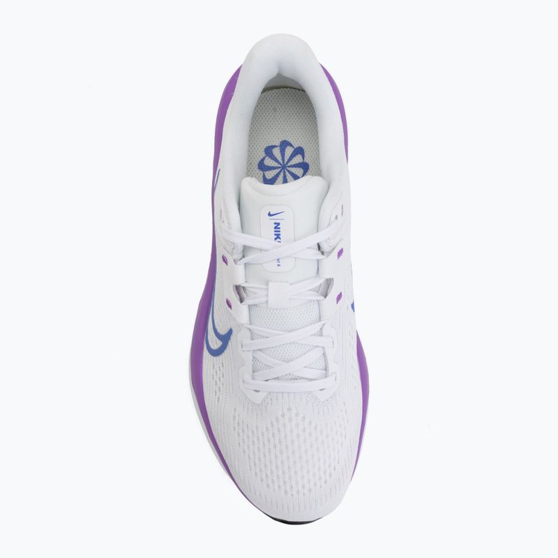 Buty do biegania damskie Nike Quest 6 white/black/bright violet/sapphire 5