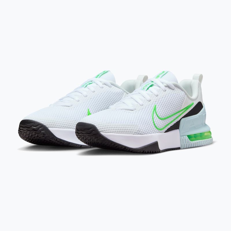 Buty treningowe męskie Nike Air Max Alpha Trainer 6 white/glacier blue/green strike 3