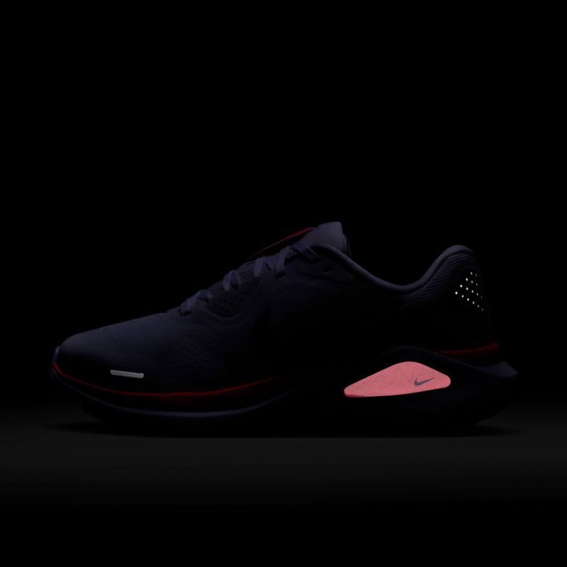 Buty do biegania damskie Nike Structure 26 white/hot lava/hydrogen blue/ashen slate 8