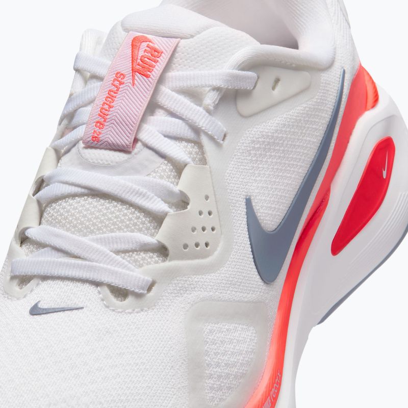 Buty do biegania damskie Nike Structure 26 white/hot lava/hydrogen blue/ashen slate 9