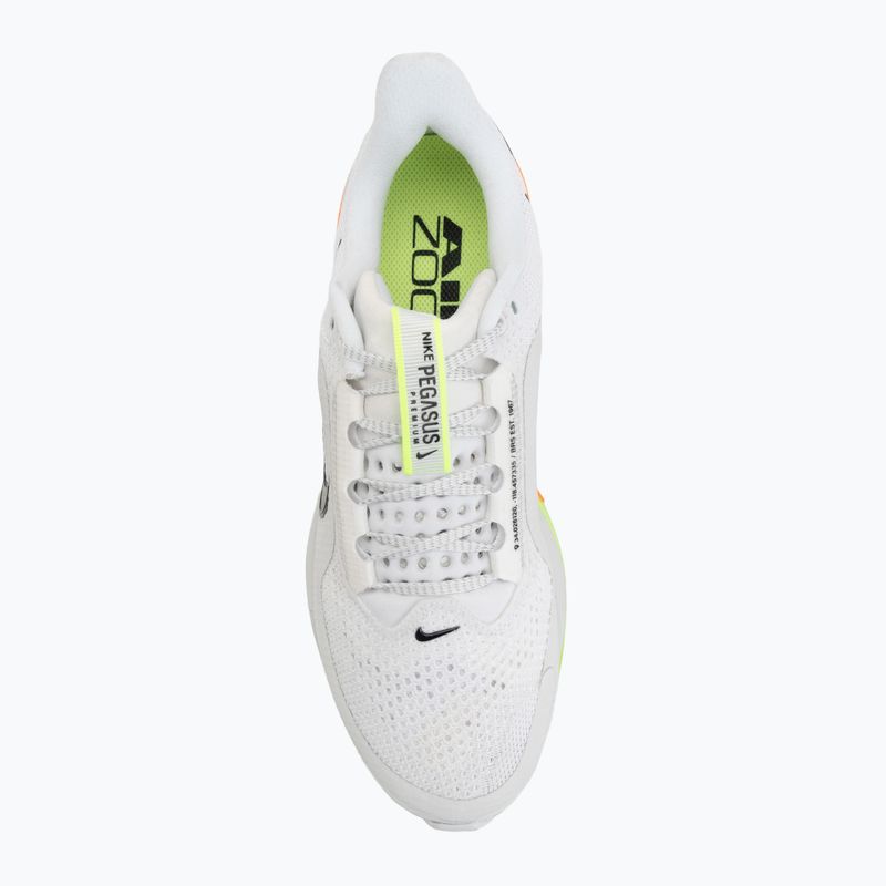 Buty do biegania męskie Nike Pegasus Premium white/off white/volt/black 5