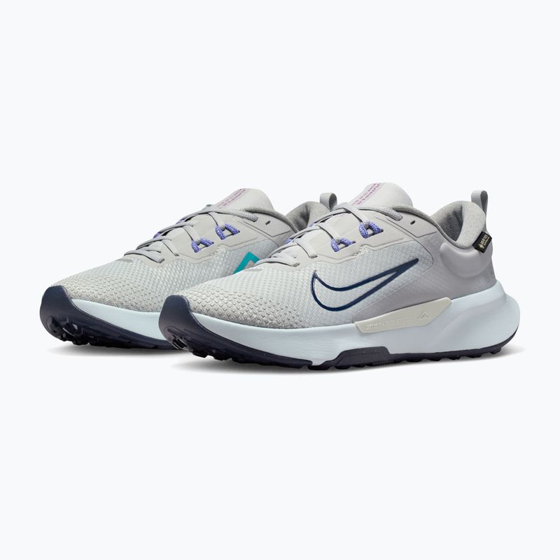 Buty do biegania męskie Nike Juniper Trail 2 GORE-TEX grey fog/sapphire/midnight navy 3