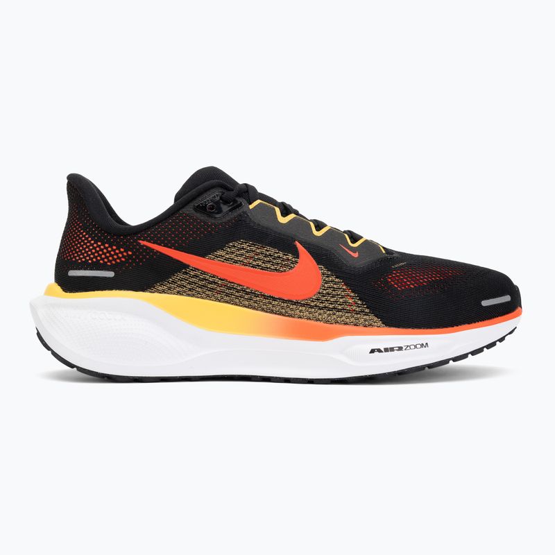 Buty do biegania męskie Nike Pegasus 41 black/topaz gold/bright crimson 2