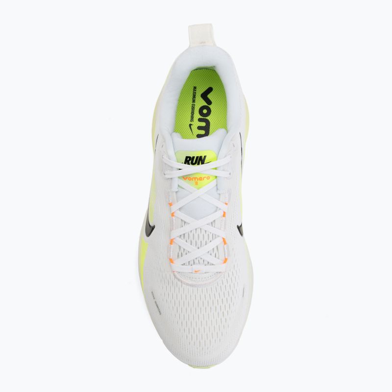Buty do biegania męskie Nike Vomero 18 white/volt/barely volt/black 5