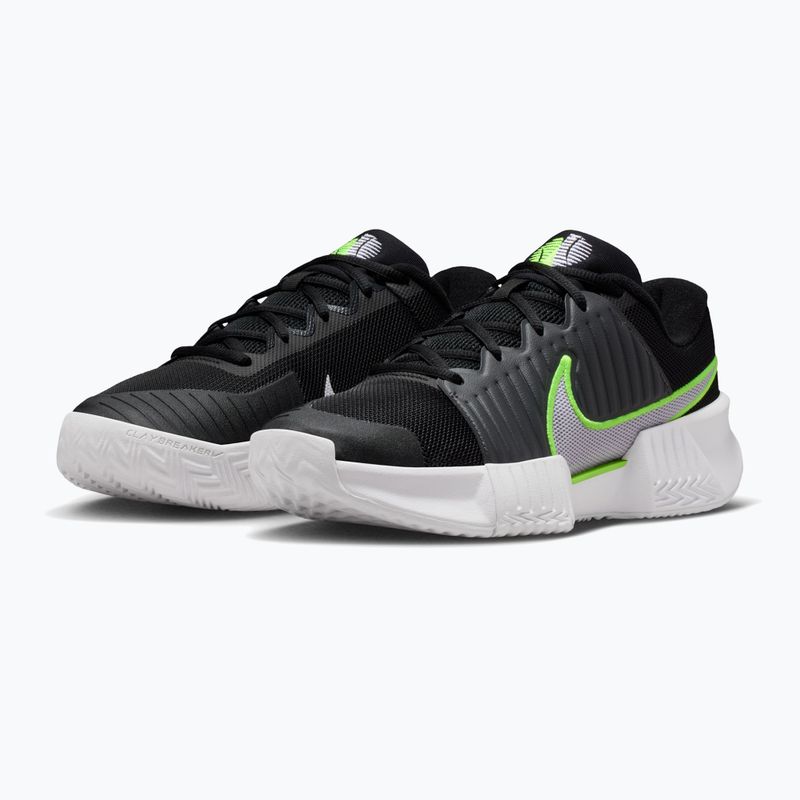 Buty do tenisa damskie Nike GP Challenge Pro black/anthracite/volt/white 3