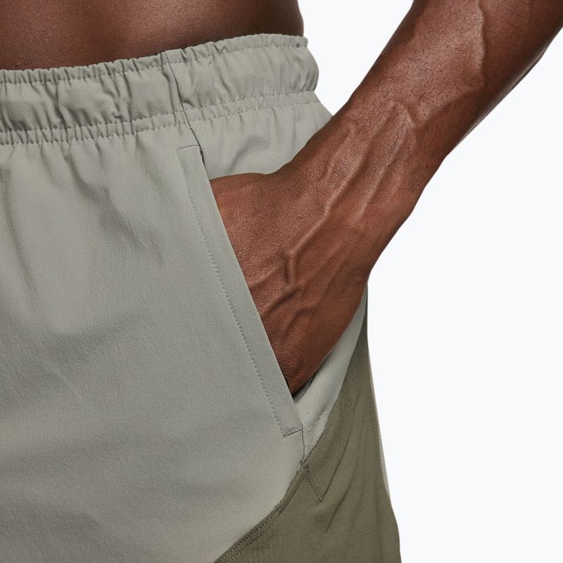 Spodenki męskie Nike Pro Training Dri-Fit 6" light army/medium olive/light liquid lime 4