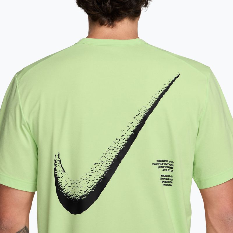 Koszulka męska Nike Hyverse Dri-Fit GFX light liquid lime/black 3