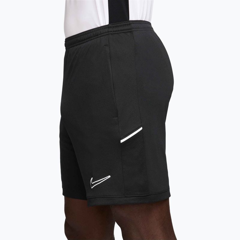 Spodenki piłkarskie męskie Nike Dri-Fit Academy black/black/white 3