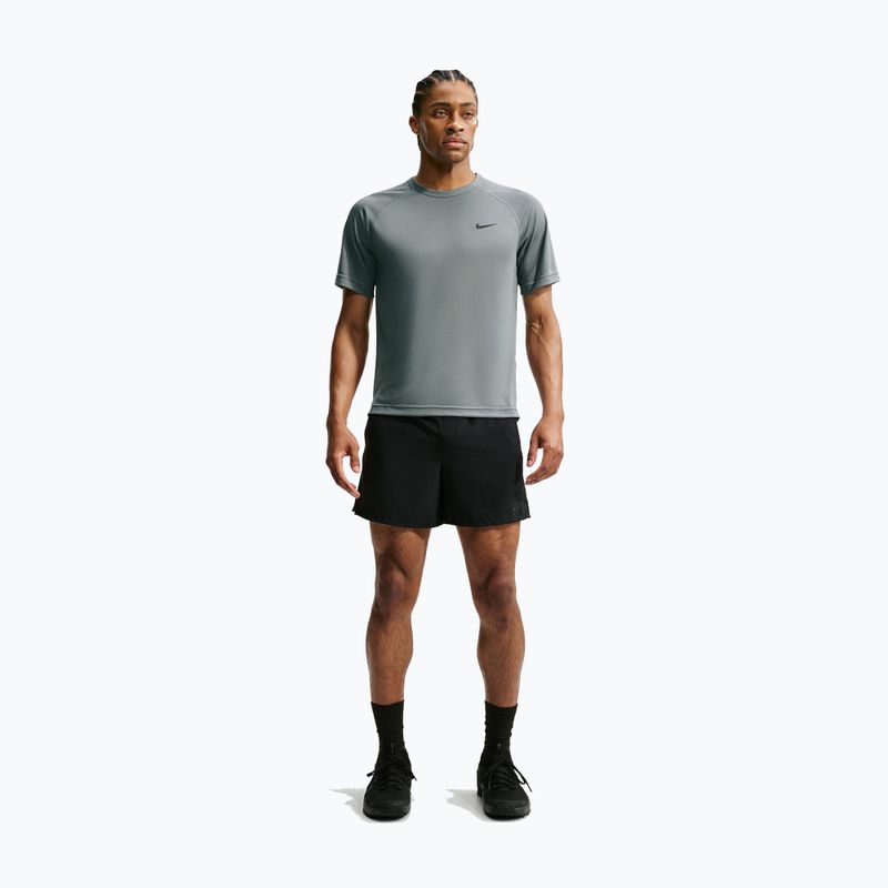 Koszulka treningowa męska Nike Flex smoke grey/black 2