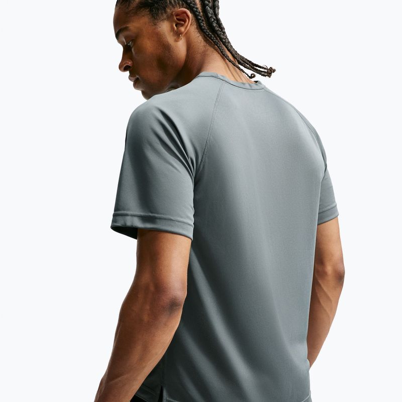 Koszulka treningowa męska Nike Flex smoke grey/black 5