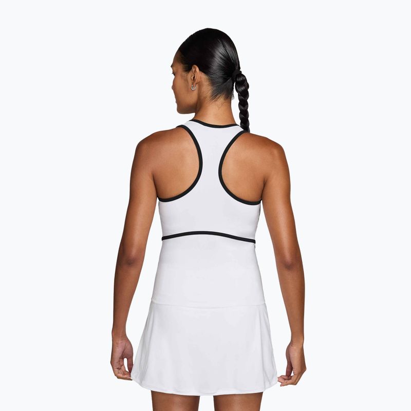 Koszulka tenisowa damska Nike Advantage Dri-Fit Tank white/black 2