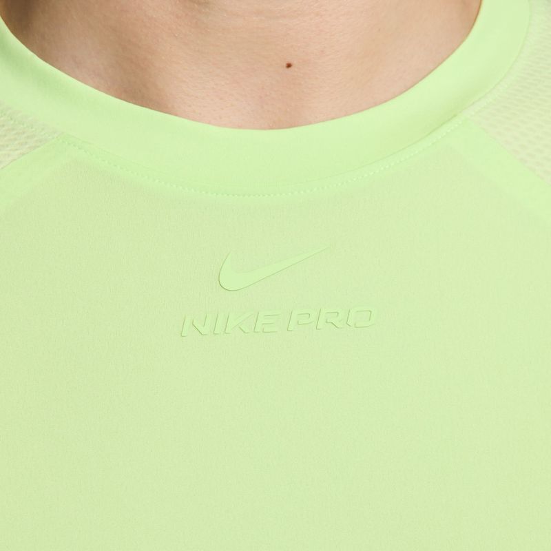 Koszulka treningowa męska Nike Pro Training Dri-Fit light liquid lime/light liquid lime 3