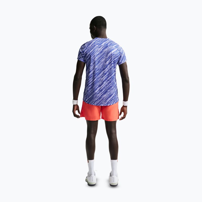 Spodenki tenisowe męskie Nike Court Dri-Fit Victory 7" turf orange/white 4