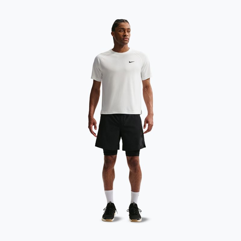 Koszulka treningowa męska Nike Flex white/black 2