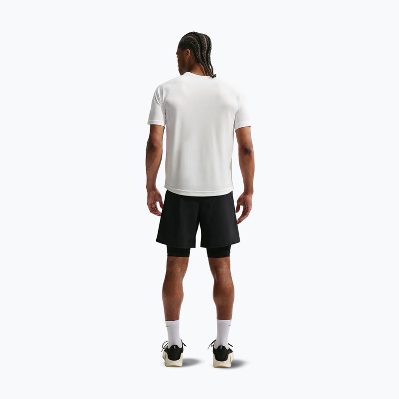 Koszulka treningowa męska Nike Flex white/black 3