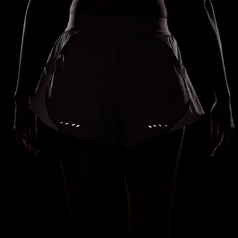 Spodenki damskie Nike Swift UV Repel High-Waisted tattoo/light violet ore 5