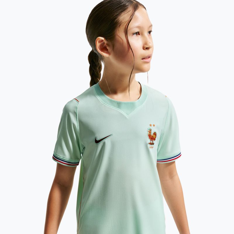 Koszulka piłkarska dziecięca Nike FFF 2026 Stadium Away igloo/monarch/monarch 7