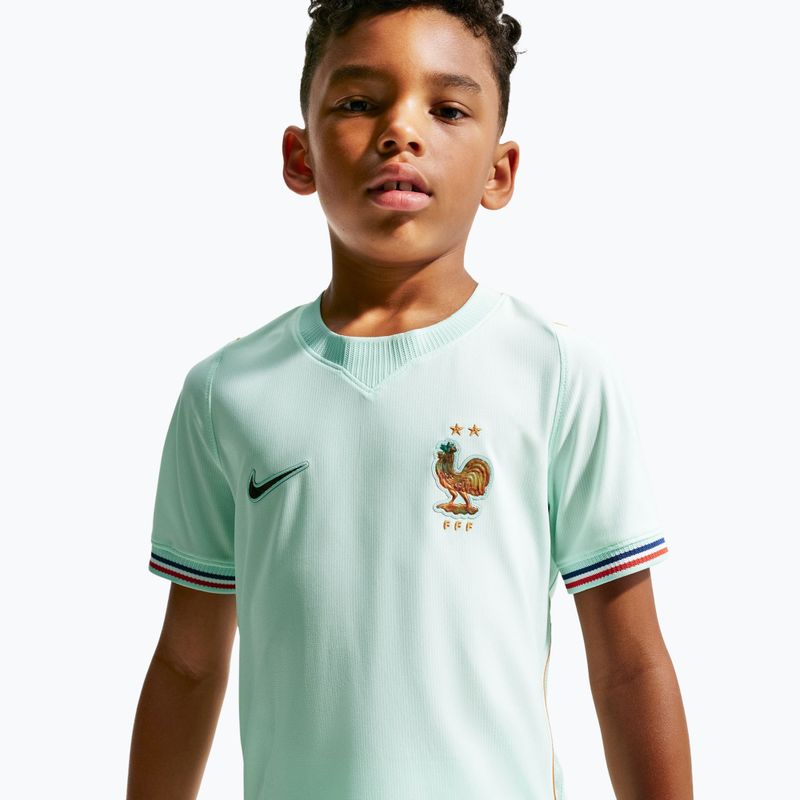 Koszulka piłkarska dziecięca Nike FFF 2026 Stadium Away igloo/monarch/monarch 8