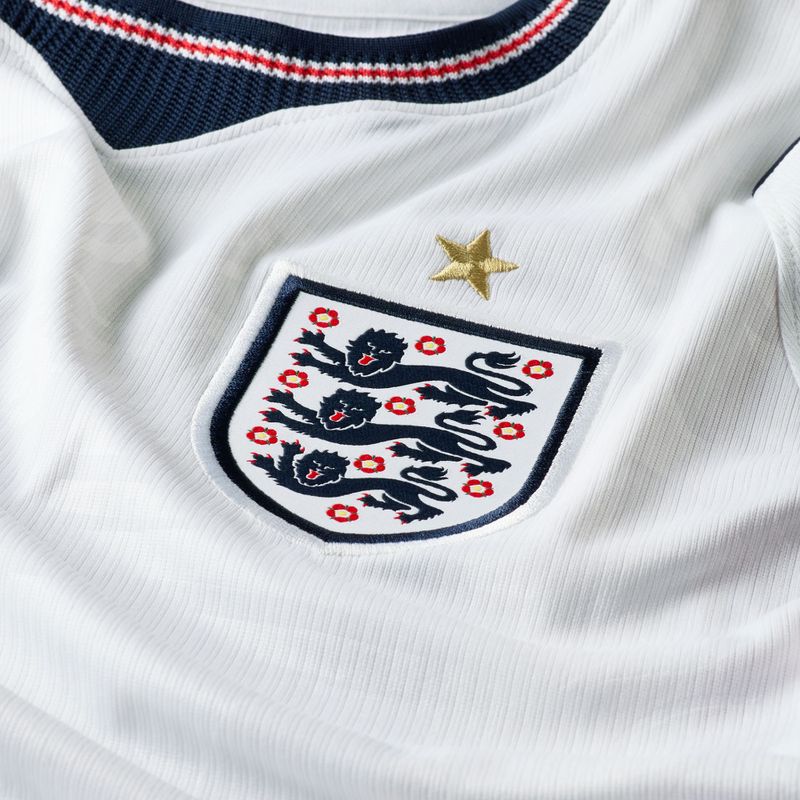 Koszulka piłkarska męska Nike England 2026 Stadium Home white/speed red/obsidian/obsidian 9
