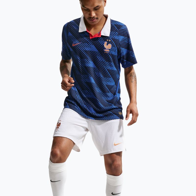 Spodenki piłkarskie męskie Nike FFF 2026/27 Match Home white/metallic copper 4