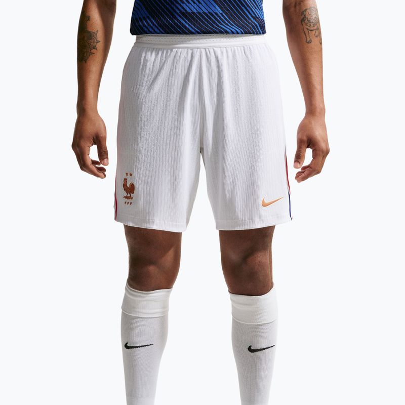 Spodenki piłkarskie męskie Nike FFF 2026/27 Match Home white/metallic copper 5