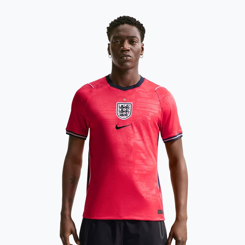 Koszulka piłkarska męska Nike England 2026 Stadium Away speed red/obsidian/white/obsidian