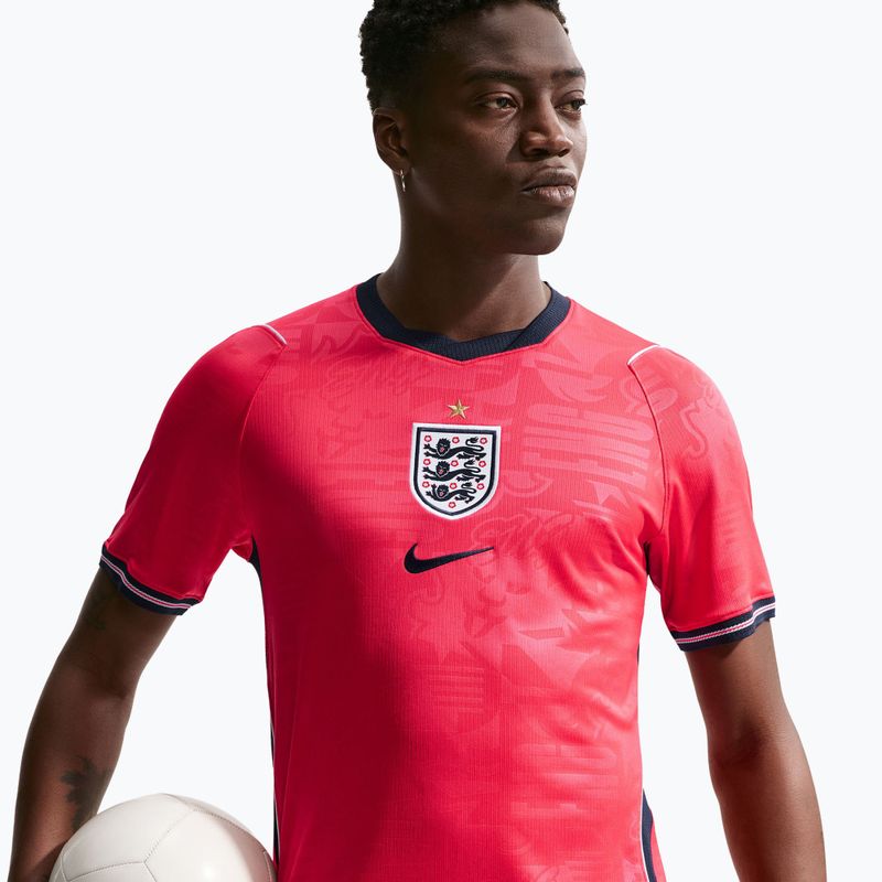 Koszulka piłkarska męska Nike England 2026 Stadium Away speed red/obsidian/white/obsidian 4