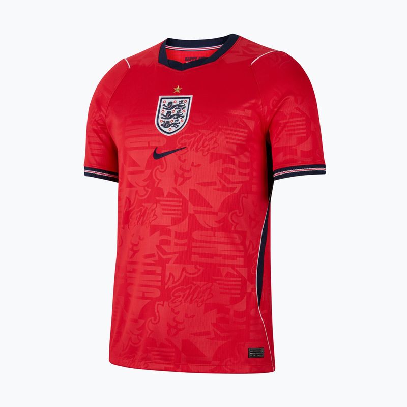 Koszulka piłkarska męska Nike England 2026 Stadium Away speed red/obsidian/white/obsidian 7