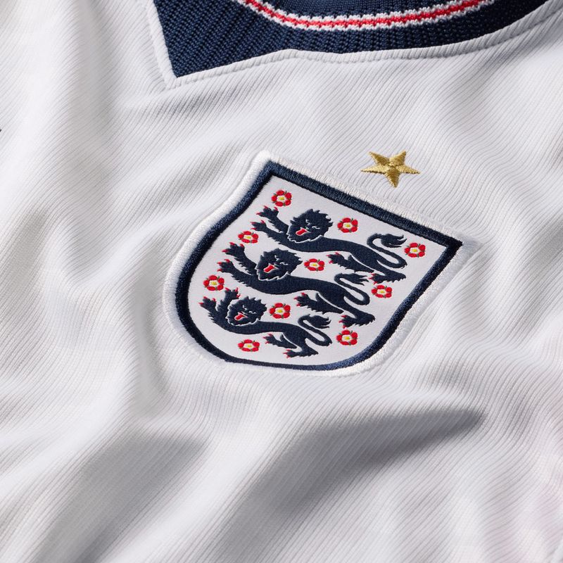 Koszulka piłkarska dziecięca Nike England 2026 Stadium Home white/speed red/obsidian/obsidian 3