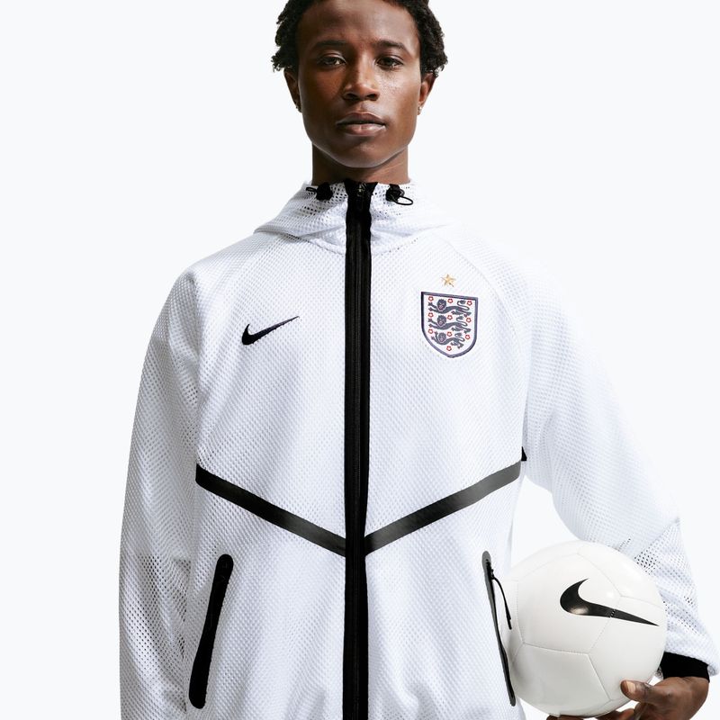 Kurtka piłkarska męska Nike England Dri-Fit Soccer Anthem white/black/obsidian 4