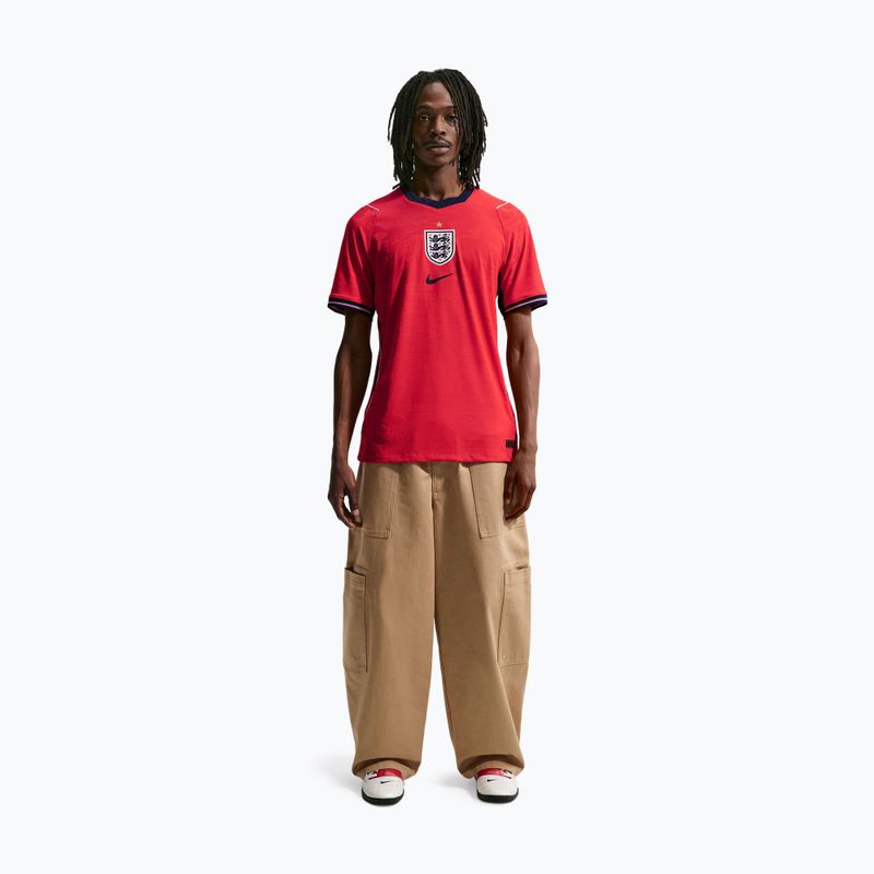 Koszulka piłkarska męska Nike England 2026 Match Away speed red/obsidian/white/obsidian 2