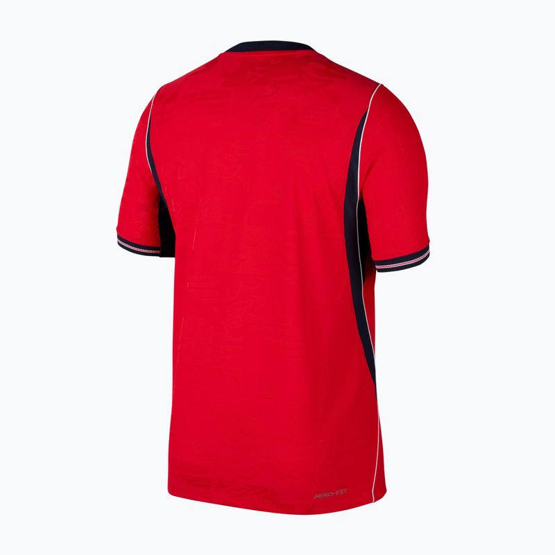 Koszulka piłkarska męska Nike England 2026 Match Away speed red/obsidian/white/obsidian 10